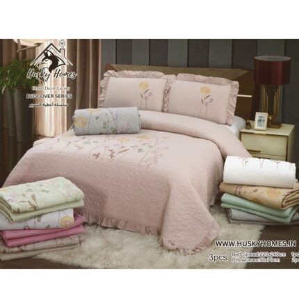 COTTON BEDCOVER SET EMBRIODERY